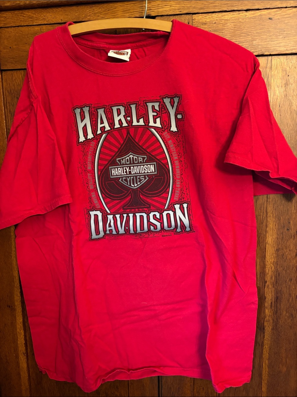 Large Harley t-shirt